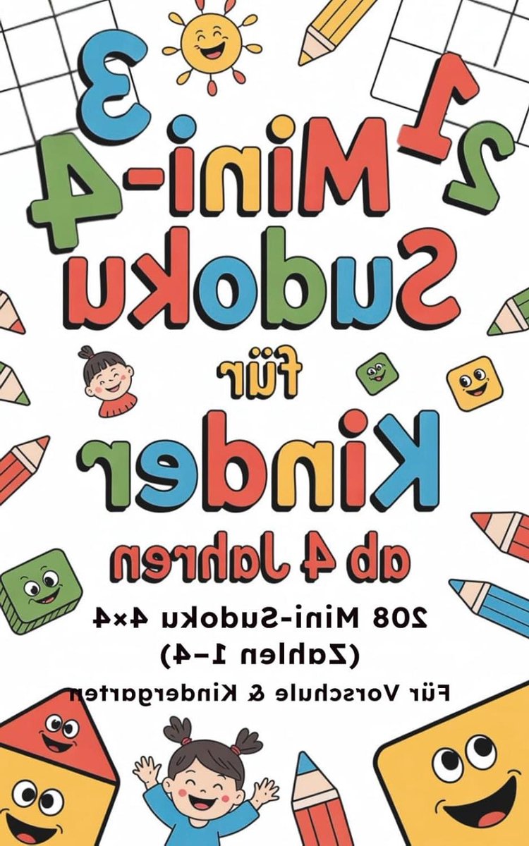 Mini Sudoku Boek - Puzzelboek Kinderen - Cijfers Leren - 208 Puzzels - Zakformaat - Meerdere Kleuren