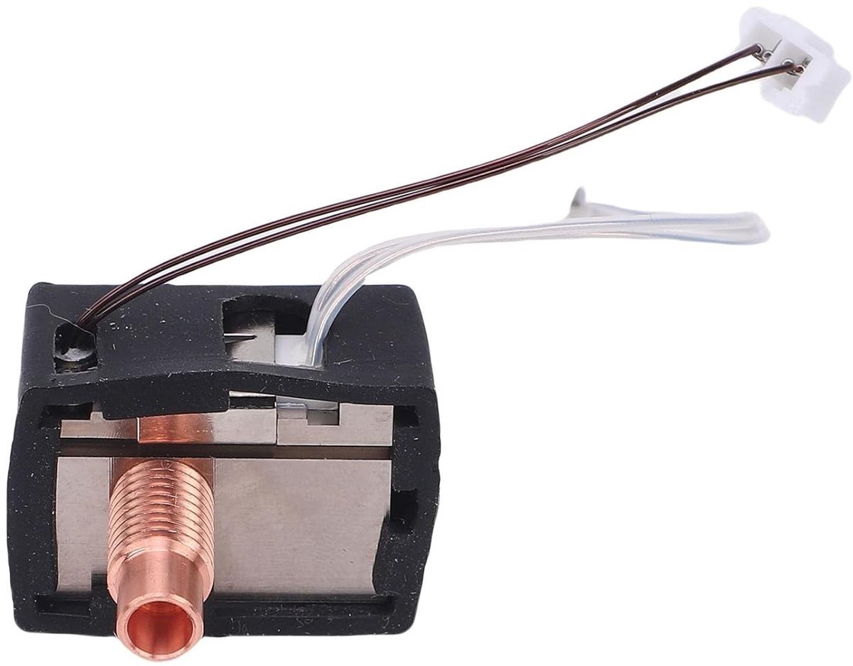 3D Printer Hotend - Printkop Upgrade - Precisie Printen - All-metal Hoge Temperatuur - 24V 80W - Zilver