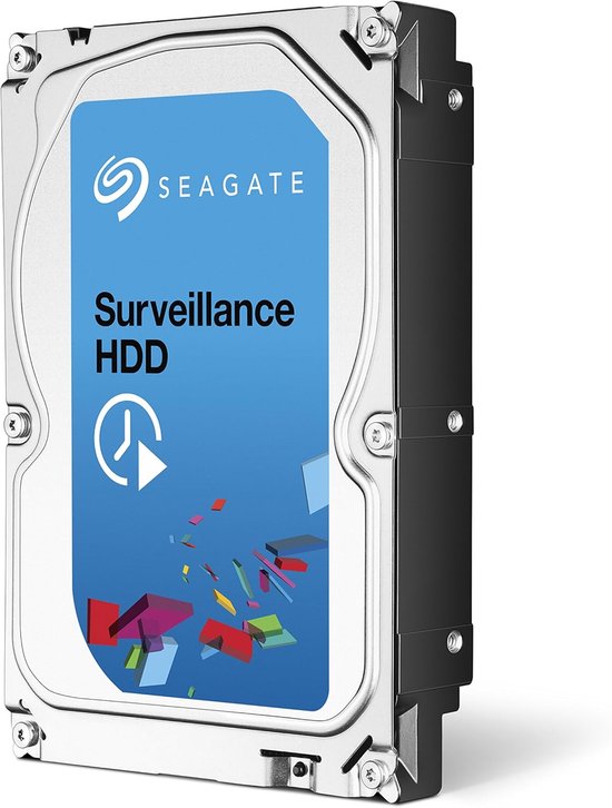 Interne Harde Schijf - Opslagstation - Bewaking Beelden - Geoptimaliseerd Schrijven - 4 TB - Zwart van Interne Harde Schijf — afbeelding 2
