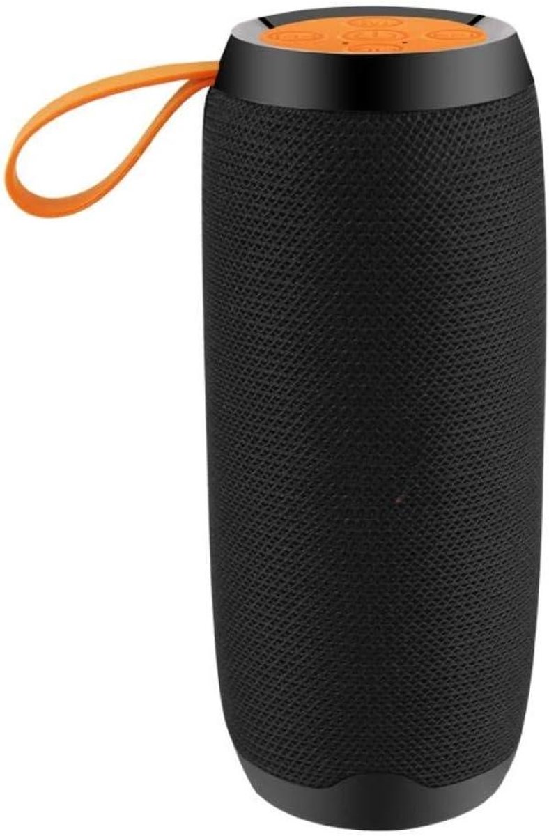 Draagbare Luidspreker - Bluetooth Speaker - Muziek Luisteren - Waterdicht en Stofdicht - 17 cm Lengte - Zwart