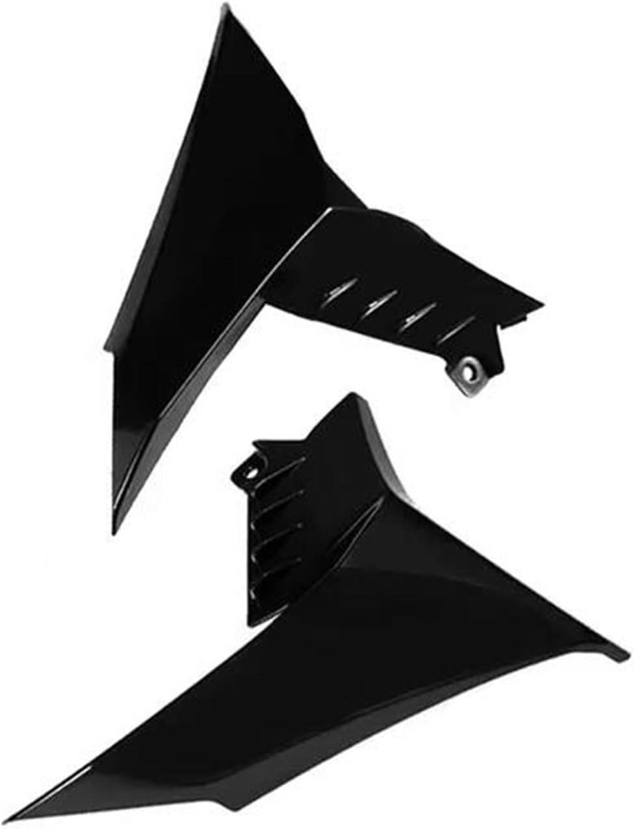 Motorfiets Kuipdelen - Radiator Covers - Motor Beschermen - Duurzaam ABS Plastic - 1 Paar - Glanzend Zwart