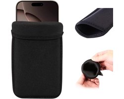 Telefoonzakje, universele telefoonsok, beschermende neopreen telefoonhoes geschikt voor iPhone 16 15 14 13 12 Pro Max, geschikt voor Samsung S25 S24 S23 S21 Ultra S20+ S22+, Note20 5G, Note20 Ultra, A70, A53 5G, 9,5