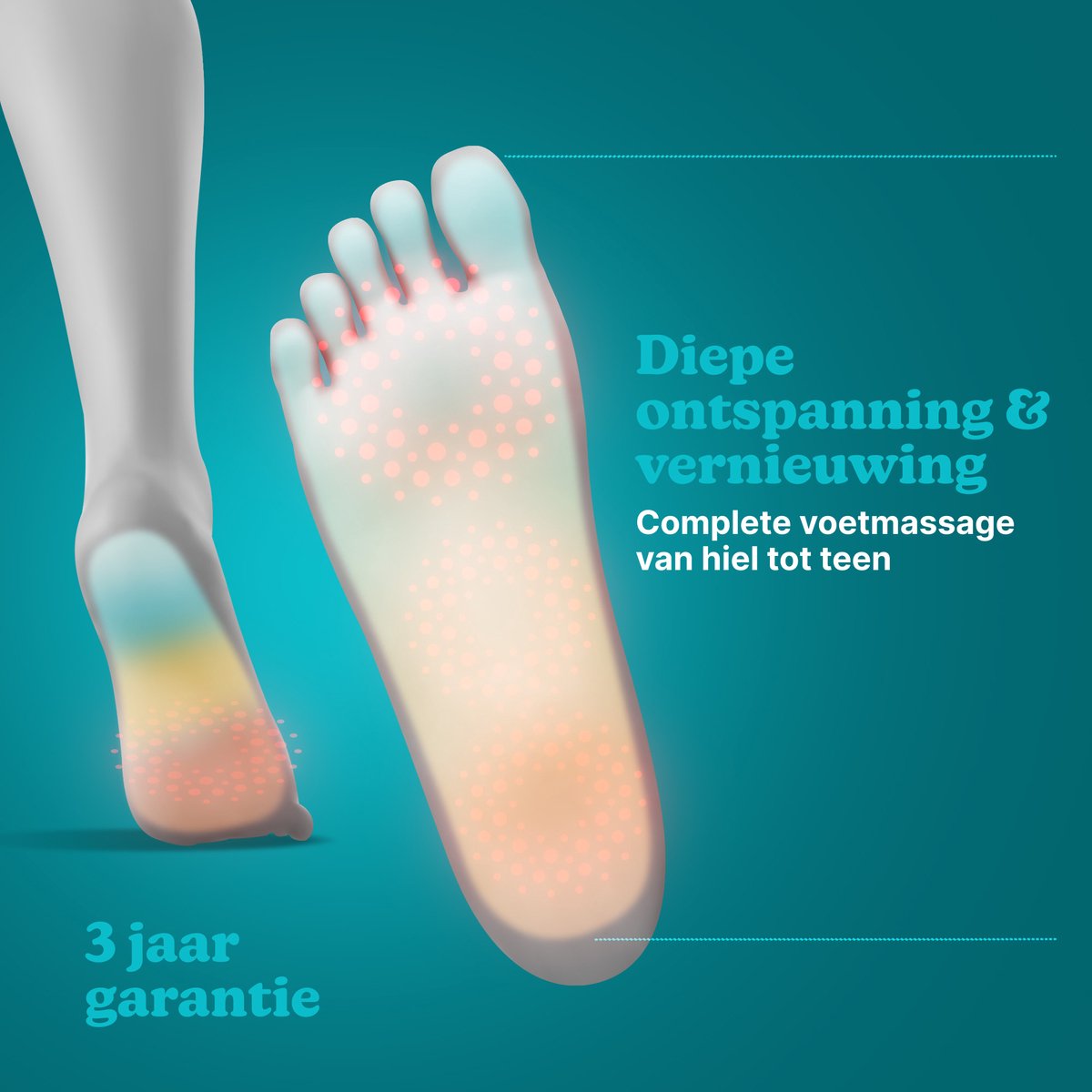 HoMedics Shiatsu Voetmassage Apparaat met Warmte thumbnail 4