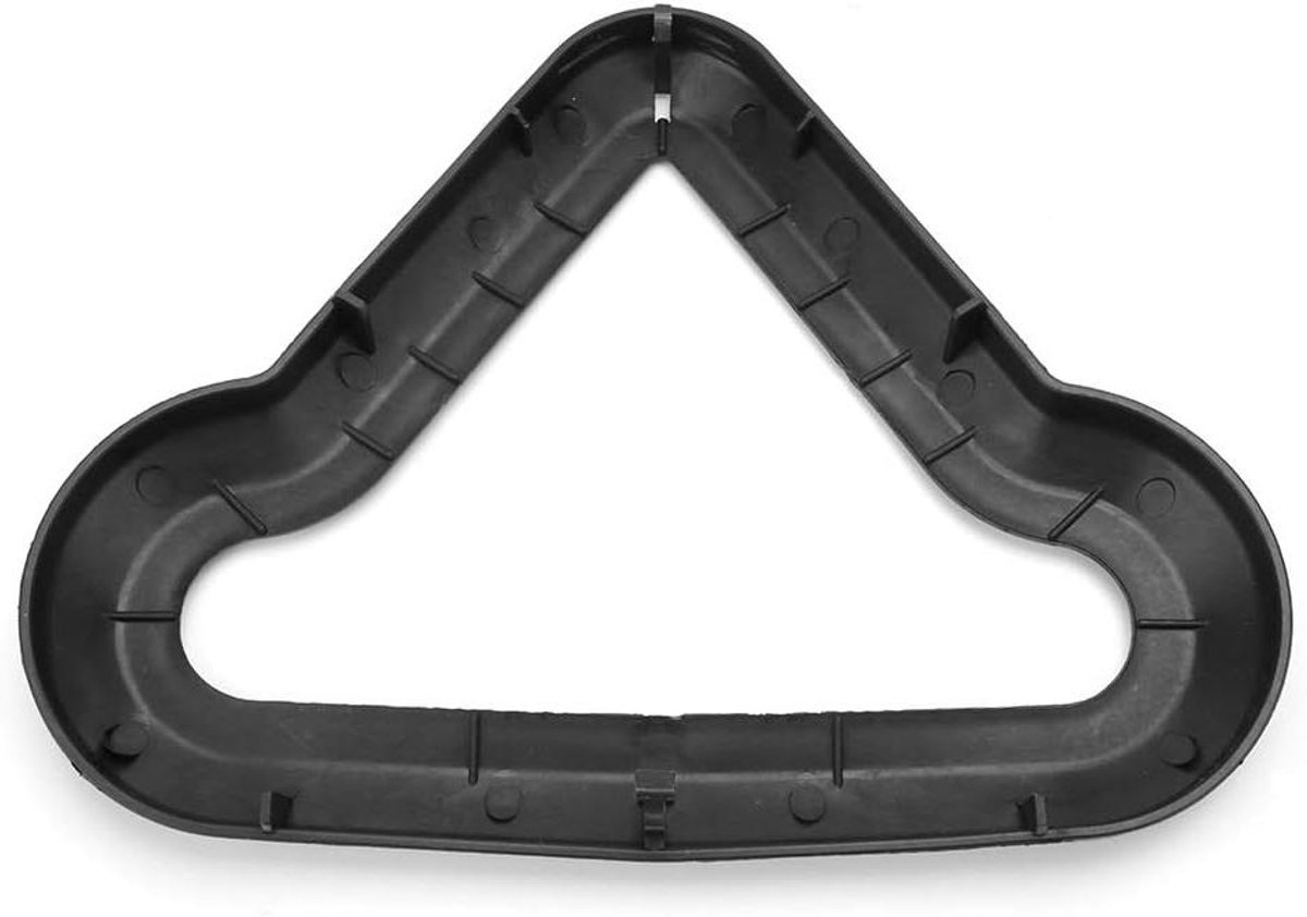 Dweilhoes Driehoek - Stoomreiniger Pad - Vloeren Schoonmaken - Specifieke Pasvorm - 275x212x43mm - Wit