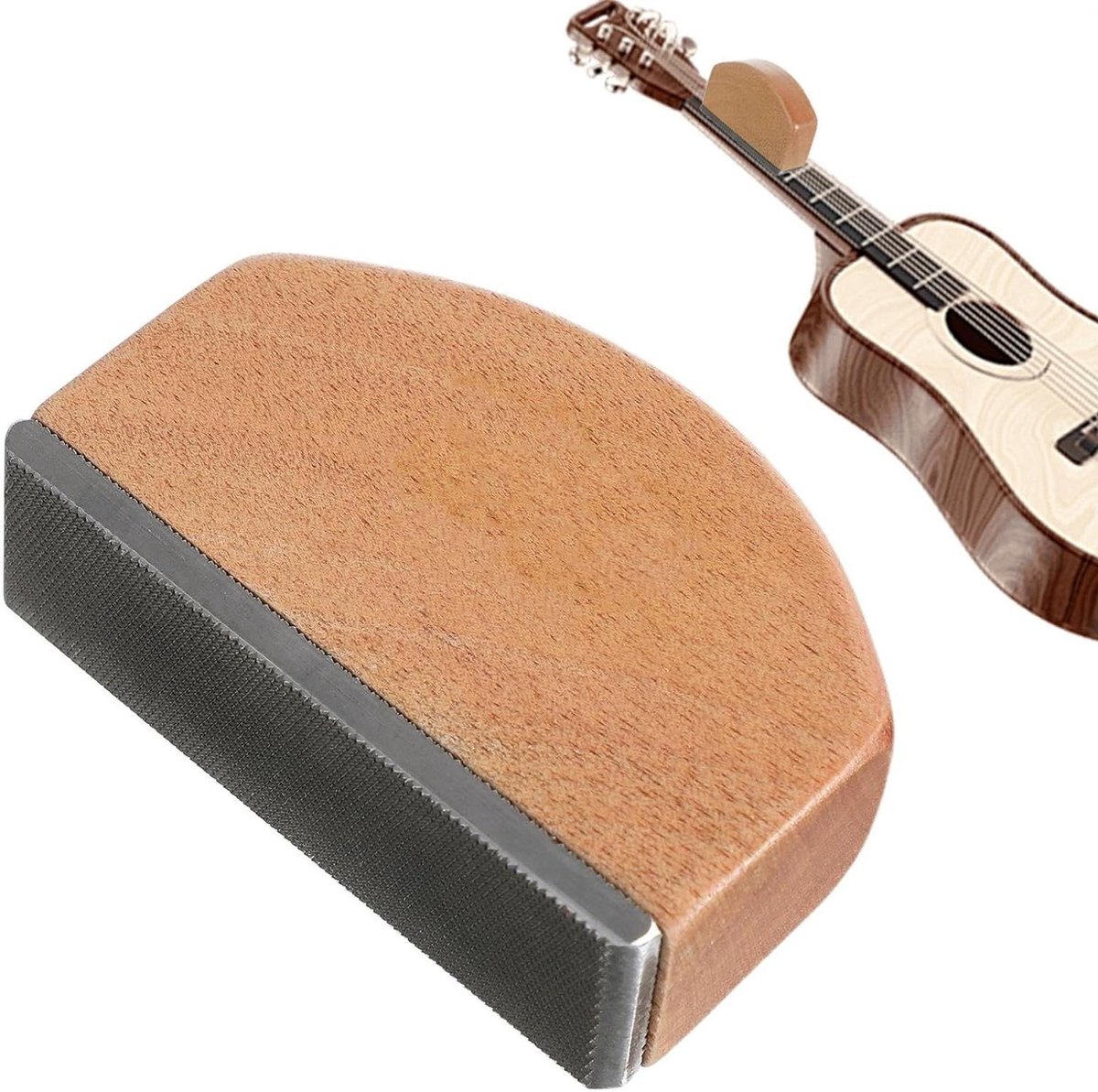 Fret Kledingvijl - Gitaar Toets - Instrumenten Restauratie - Nauwkeurig Malen - 9.5 x 6.3 cm - Plat Bestand