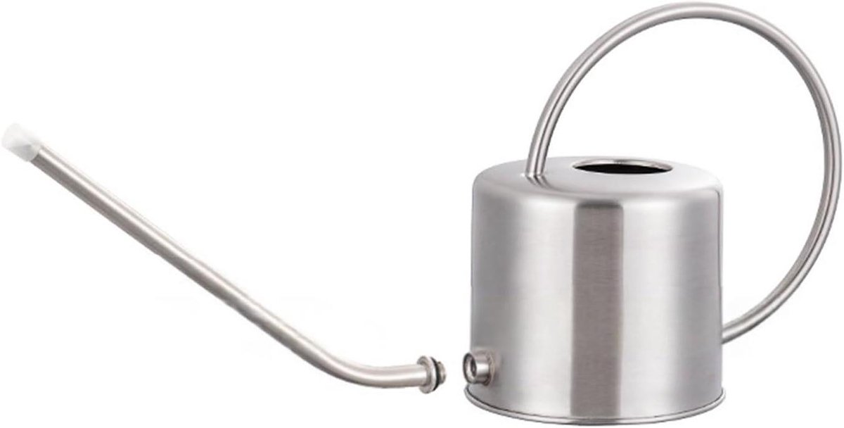 Kleine Gieter - Indoor Tuingereedschap - Planten Water Geven - Lange Tuit - 1300ml - Roestvrij Staal