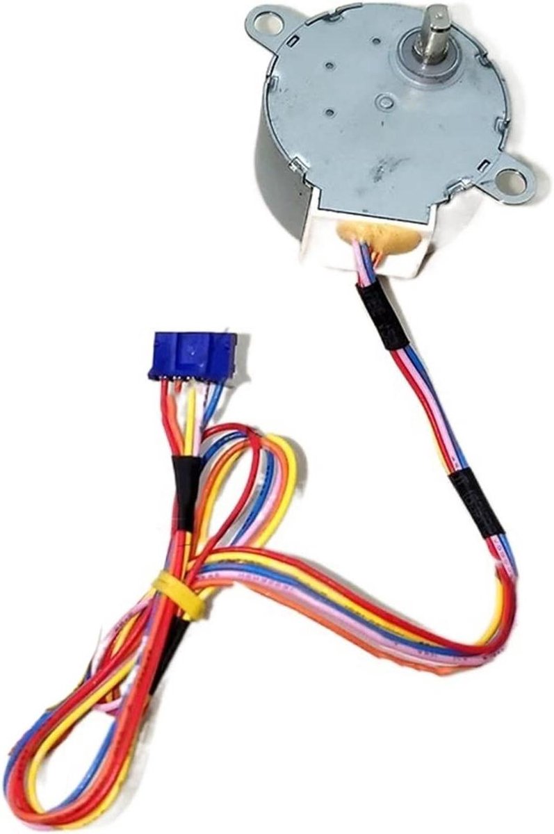 Stappenmotor - Motoronderdeel - Apparaten Reparatie - Hoge Temperatuur Bestendig - 12V DC - Zilver