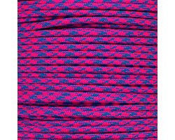 Paracord Touw - 550 Koord Utility - Outdoor Activiteiten - Schimmelbestendig Rotvrij - 50 Voeten - Razzmatazz