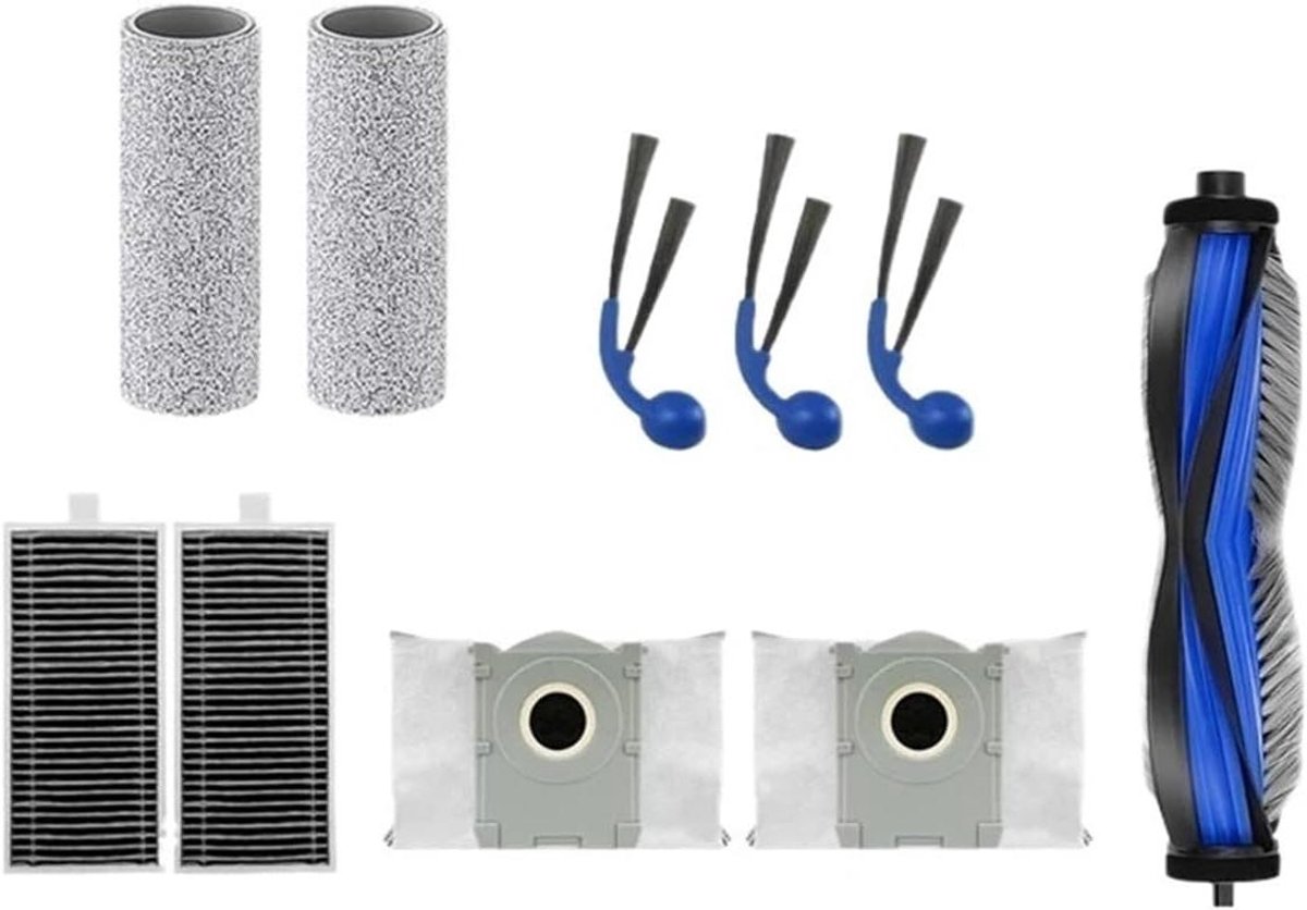 Robotstofzuigeronderdelen - Reserveonderdelen Kit - Stofzuiger Onderhoud - Complete Set - 10 Stuks - Multicolor