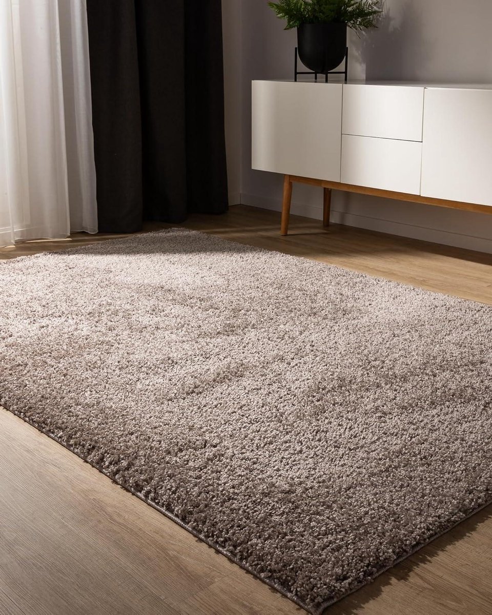 Hoogpolig Vloerkleed - Zacht Kleed - Woonkamer Aankleden - Geschikt voor vloerverwarming -