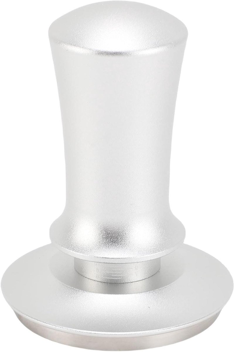 Koffie Tamper - Koffie Sabotage - Espresso Bereiden - Gekalibreerde Constante Druk - 58 mm - Zilver
