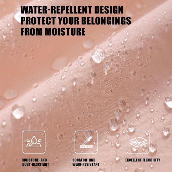 Reis Tassen - Vacuümzakken Koffer - Ruimte Besparen - Waterdicht Nylon - 40 x 30 cm - Roze — afbeelding 5