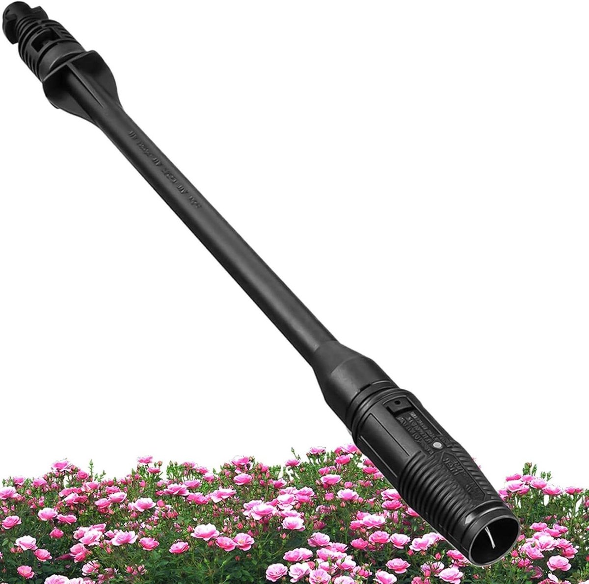 Hogedrukspuitlans - Spuitlans Tuinslang - Auto Wassen - Zonder Motor - 50 cm - Zwart