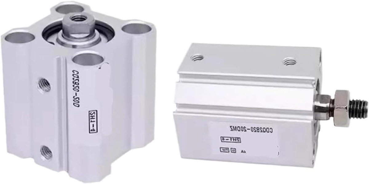 Pneumatische Cilinder - Werkcilinder - Industriële Automatisering - Compact Ontwerp - Diameter 16mm - Oranje