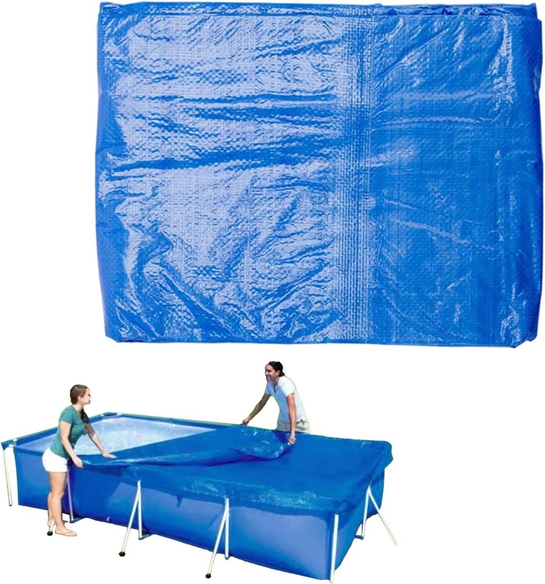 Zwembad Afdekzeil – Afdekhoes Zwembad – Zwembad Beschermen – Drievoudige Bescherming – 170×160 cm – Blauw Zwembad Afdekzeil – Afdekhoes Zwembad – Zwembad Beschermen – Drievoudige Bescherming – 170×160 cm – Blauw