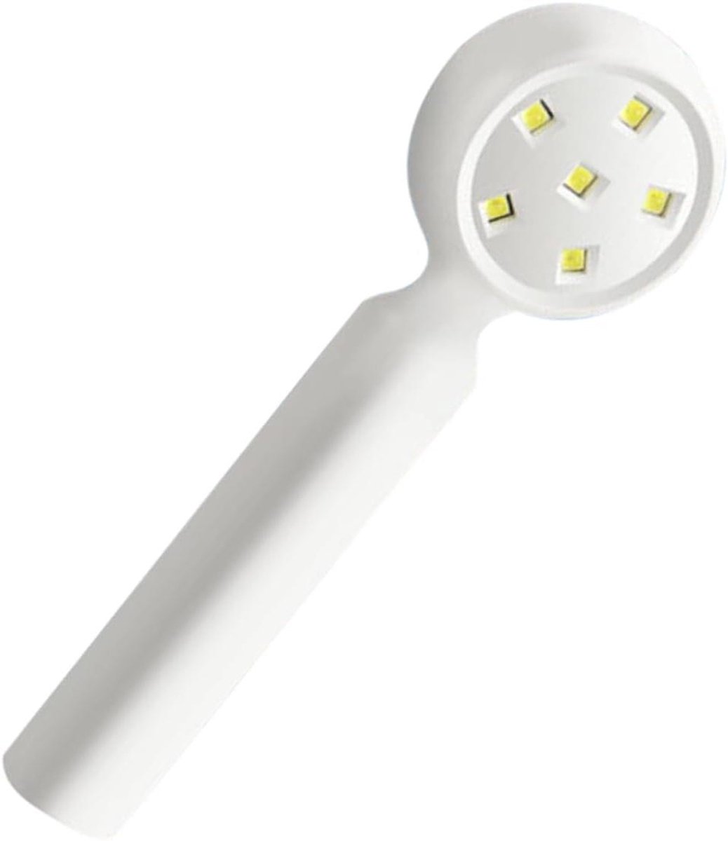 Led Nagellamp - Handzame Lamp - Nagels Drogen - Draagbaar Ontwerp - 19 cm - Wit