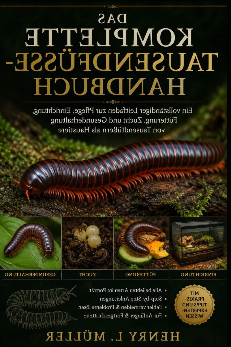 Tausendfüßer Handboek - Gids Verzorging - Exotisch Huisdier - Compleet Advies - 245 Pagina's - Niet Van Toepassing