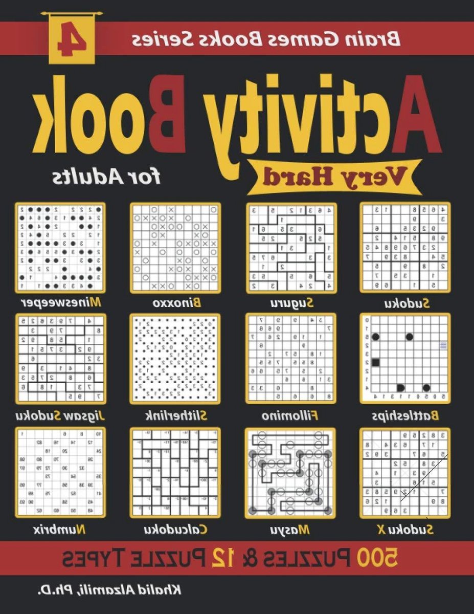 Puzzelboek Volwassenen - Breinbrekers - Mentale Uitdaging - 12 Soorten Puzzels - 138 Pagina's - Meerkleurig