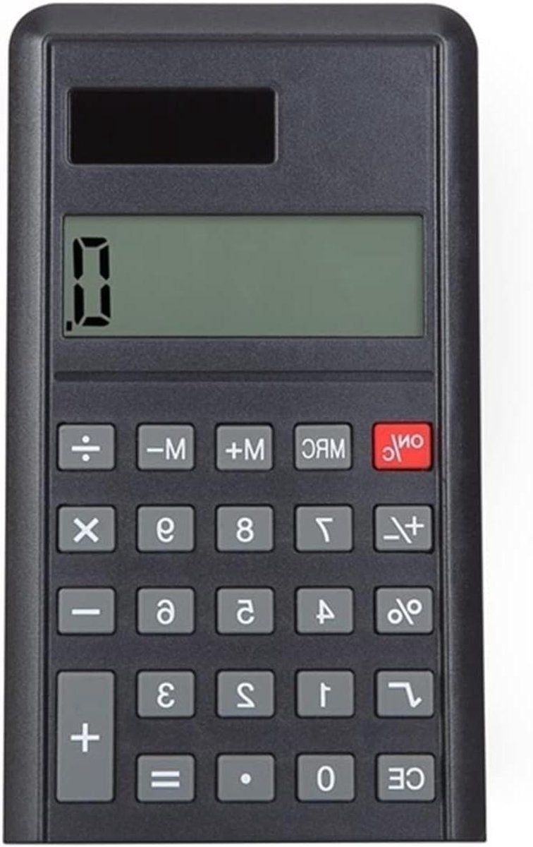 Digitale Rekenmachine - Wetenschappelijk Hulpmiddel - Nauwkeurige Berekeningen - Klein en Lichtgewicht - 2.54 cm - Zwart