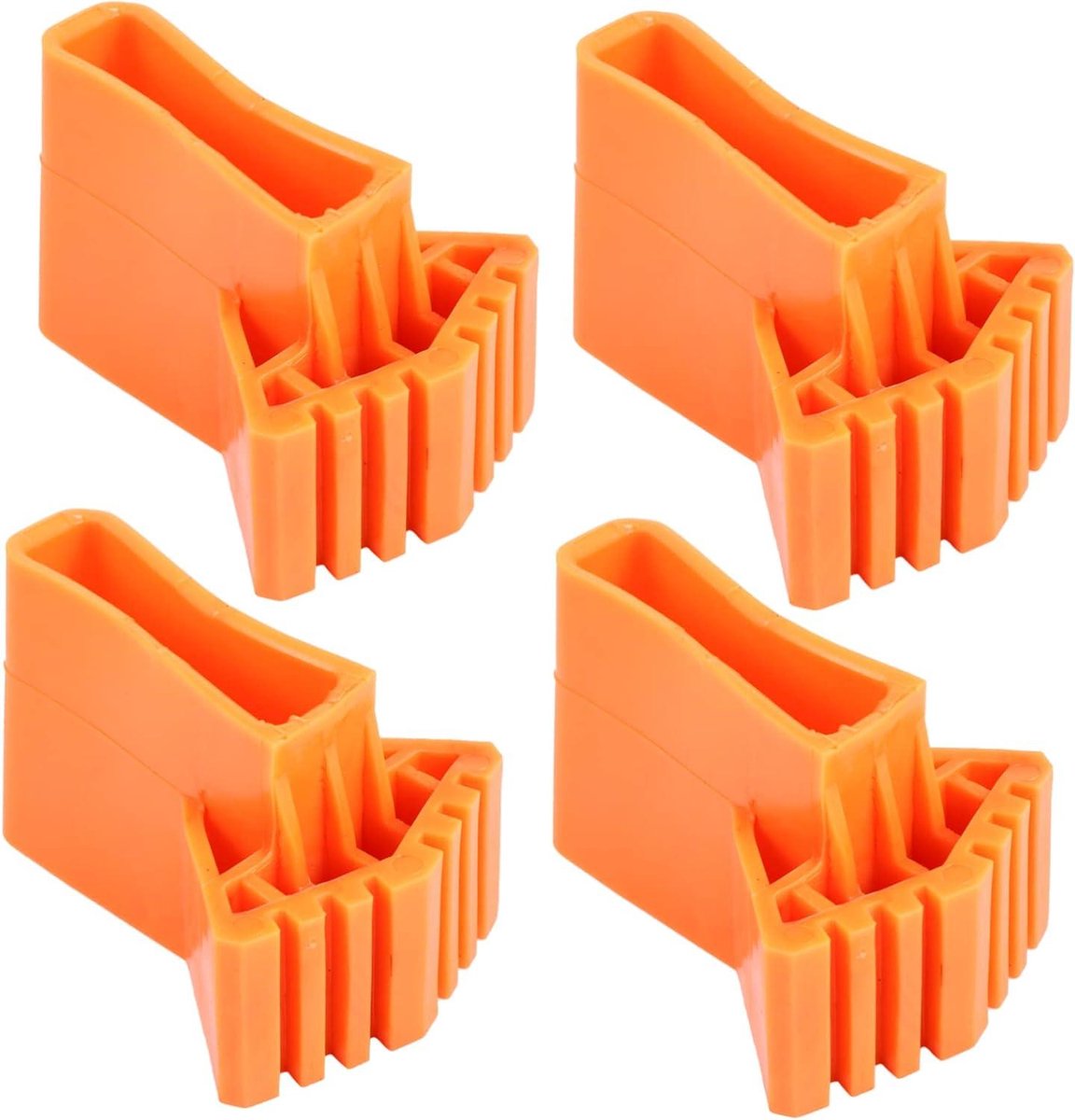 4Stuks Antislip Rubberen Ladder Voetafdekkingen Duurzame Bescherming voor Vloeren Eenvoudig Te Installeren Geschikt voor Thuisgebruik Voorkomt Krassen