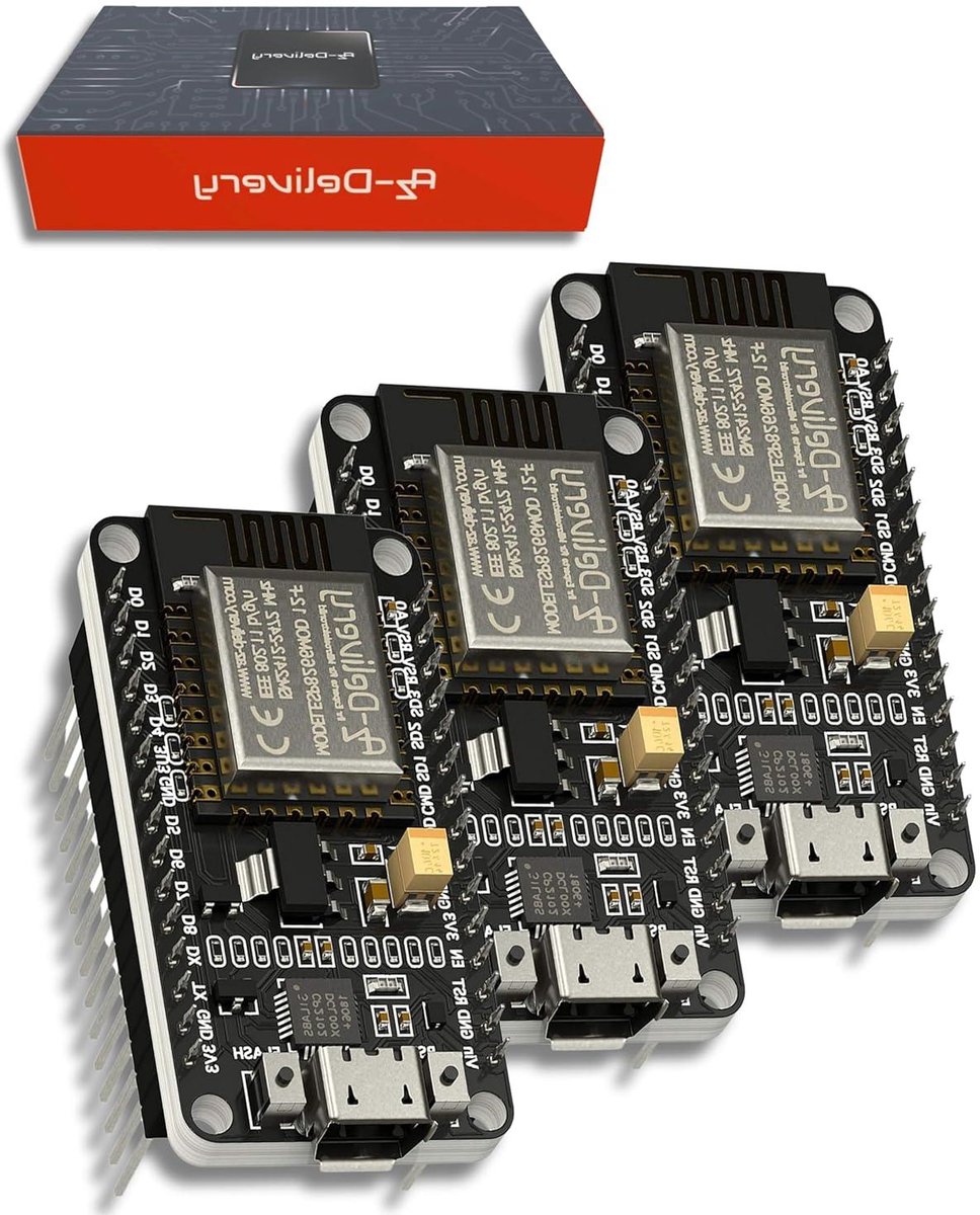Ontwikkelbord - Wifi Module - IoT Projecten - Ingebouwde Antenne - 48 x 26 mm - Groen