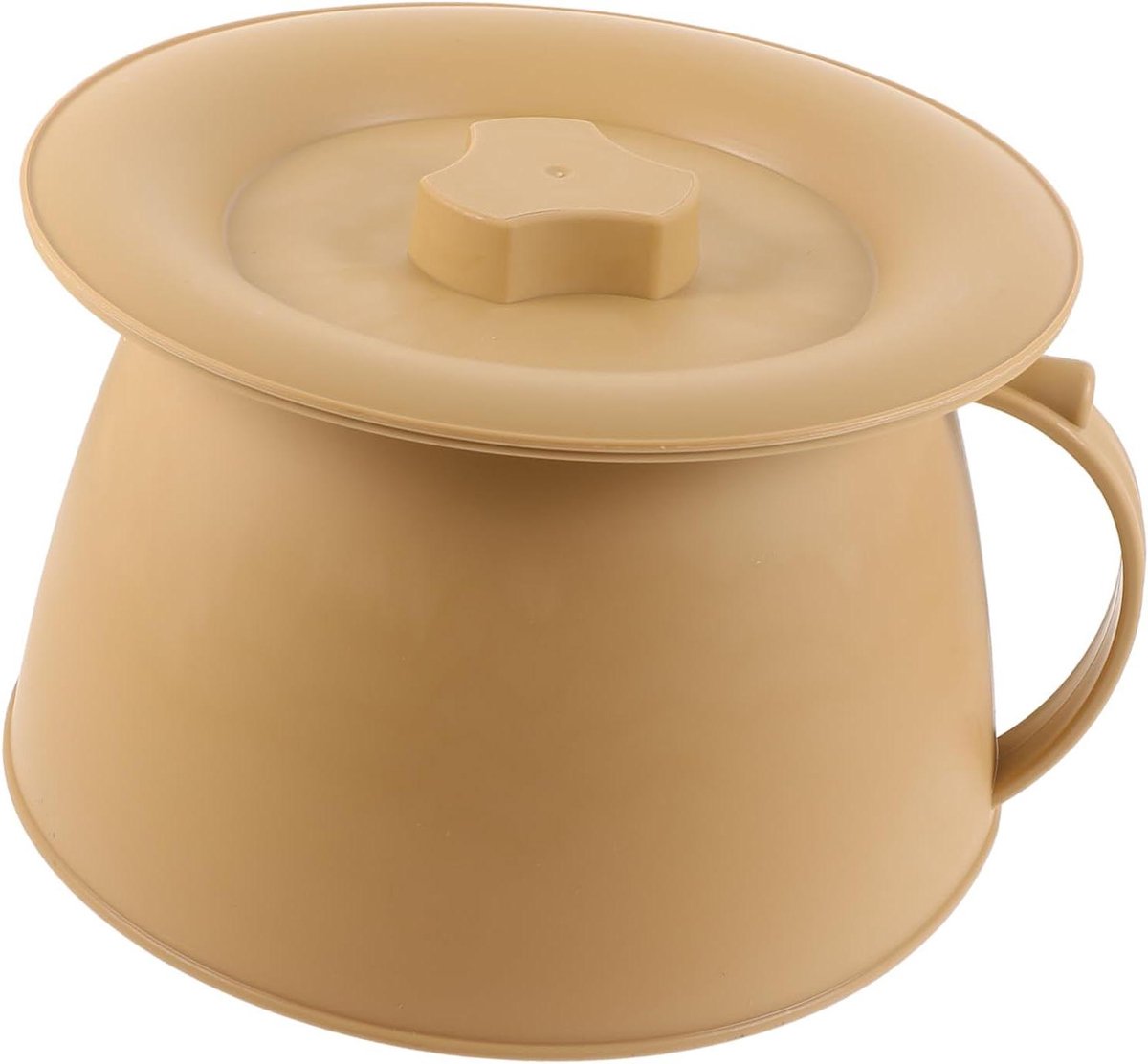Urinoir Pot - Reis Toilet - Noodsituatie Gebruik - Afsluitbaar Deksel - 22 x 22 x 13.5 cm - Willekeurige Kleur