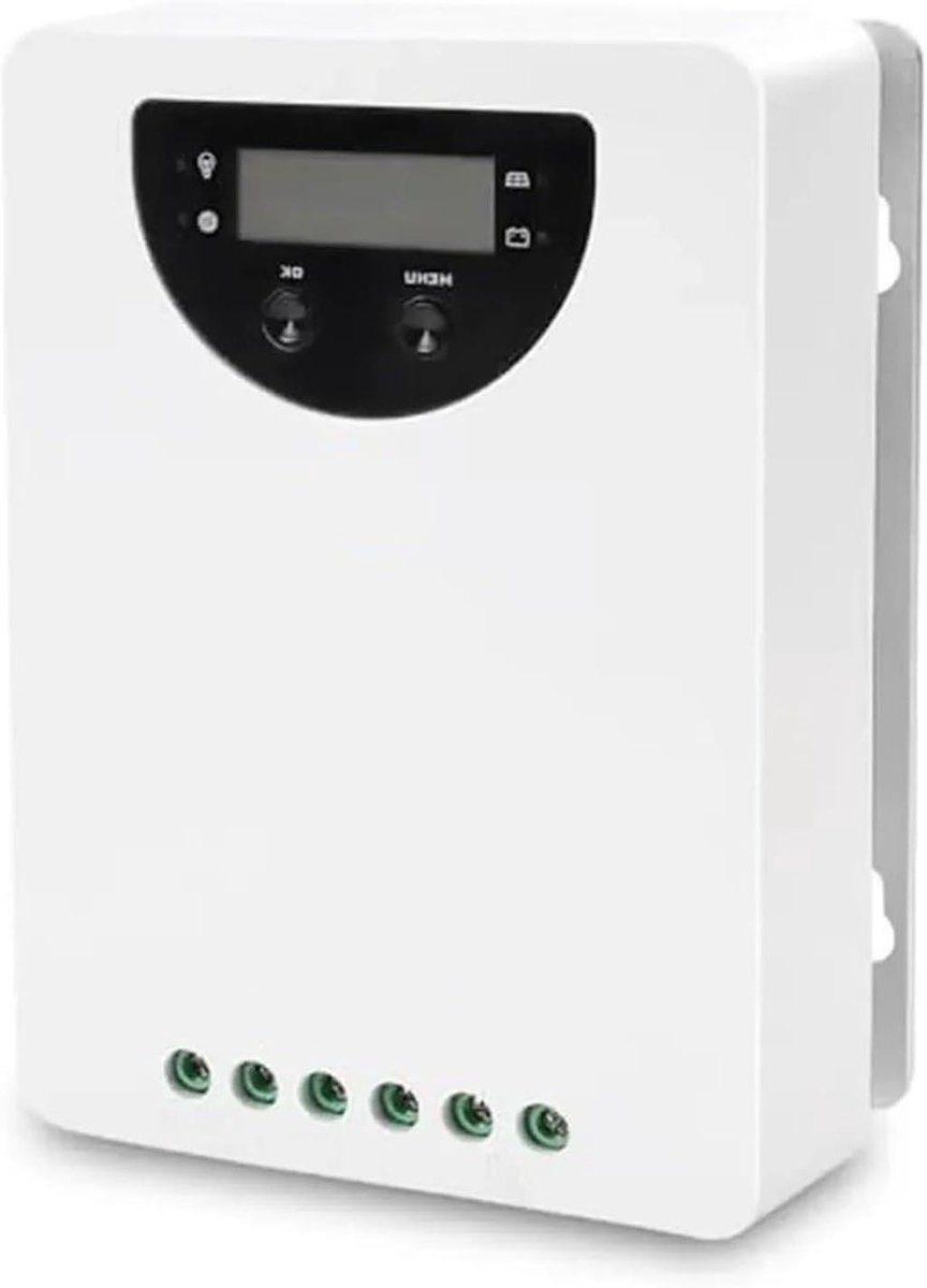 Zonne-controller, Zonne-laadregelaar MPPT 20A DC compatibel met lithium LCD-scherm