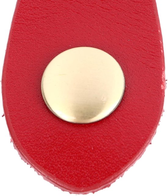 CHICIRIS Premium Leather Lip Closure for Handbags, Purses, 5 Set Leather Snap Buckles for Formal Scenes — afbeelding 5