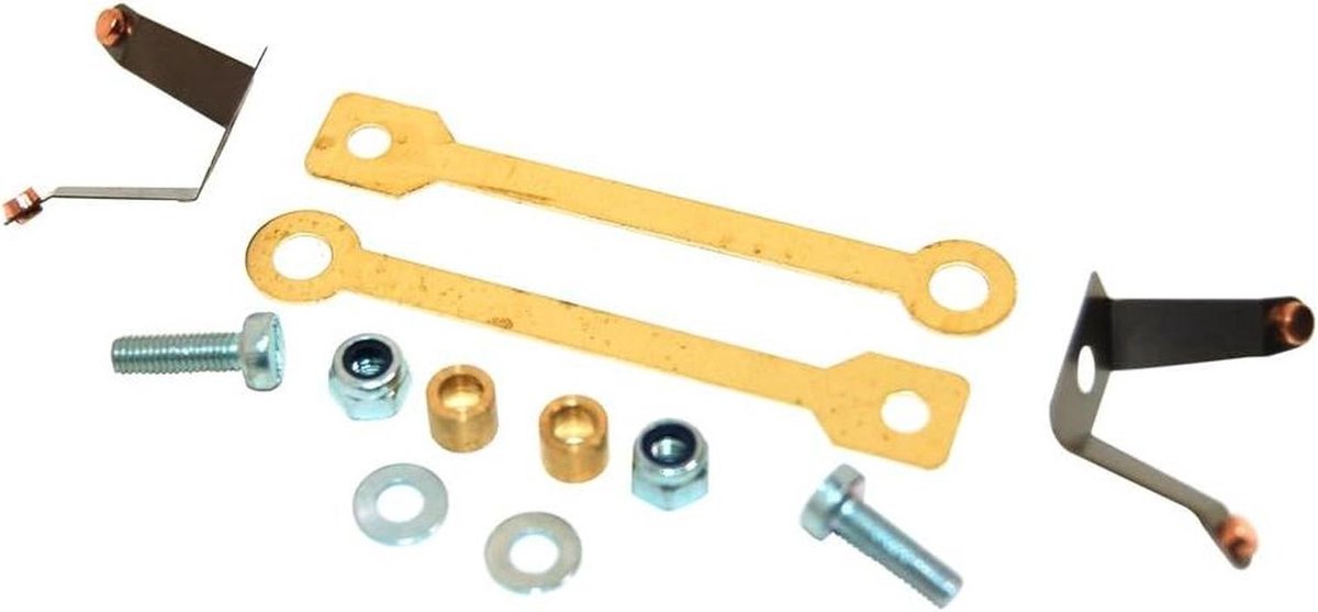 Stofzuiger Onderdeel - Terugtrekveer Contact - Stofzuiger Reparatie - Originele Vervanging - 1 Set - Zilver