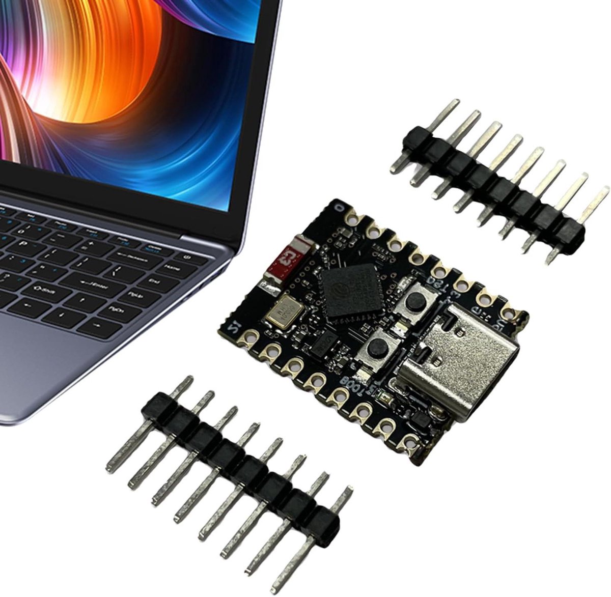 Microcontroller Ontwikkelkaart - Draagbare Module - IoT Projecten - RISC V 160 MHz - 2252 mm - Groen