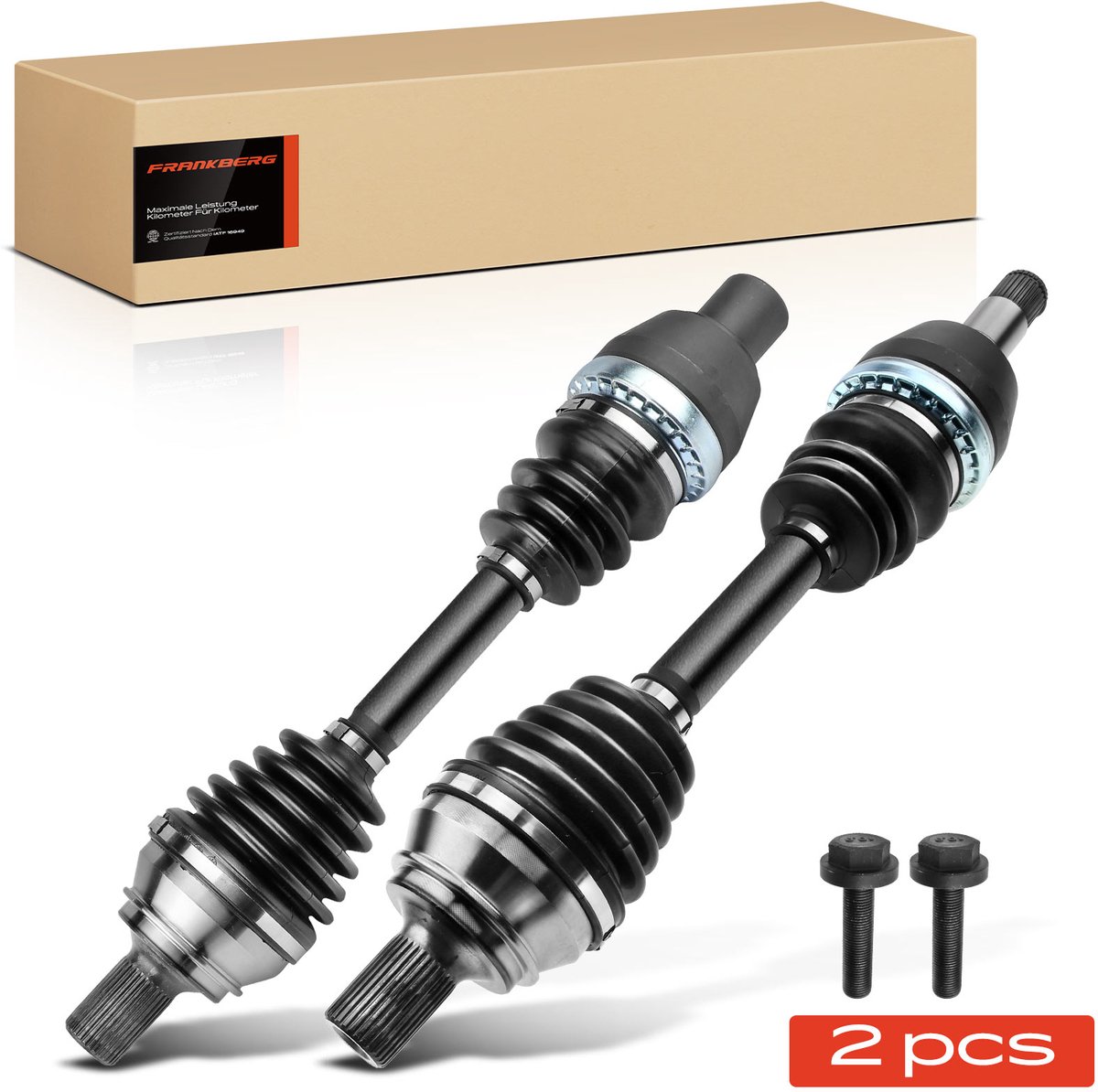 Frankberg 2x Aandrijfas Vooras voor Mercedes-Benz W176 C117