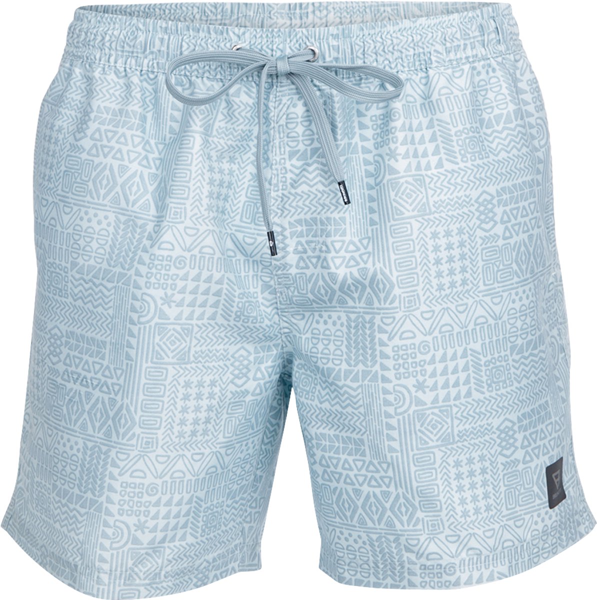 Brunotti Helios- Zwembroek Heren 100% Recycled Met Zakken XXXL Mist – Print