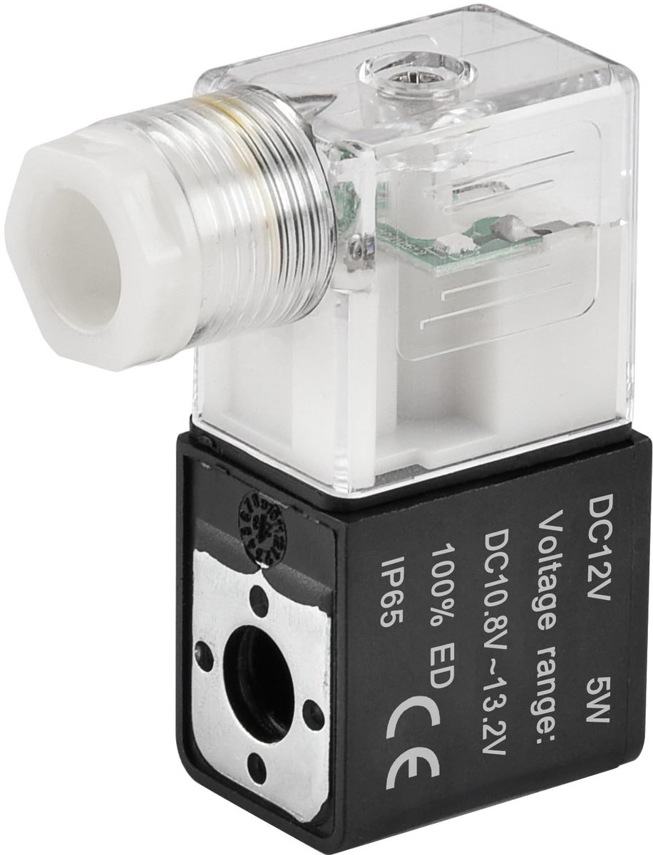 SPHProducts - Solenoïde Ventiel - Pneumatisch - 12V Spool - Compact formaat - 4V210-08 - Efficiënte werking - Geschikt voor verschillende toepassingen