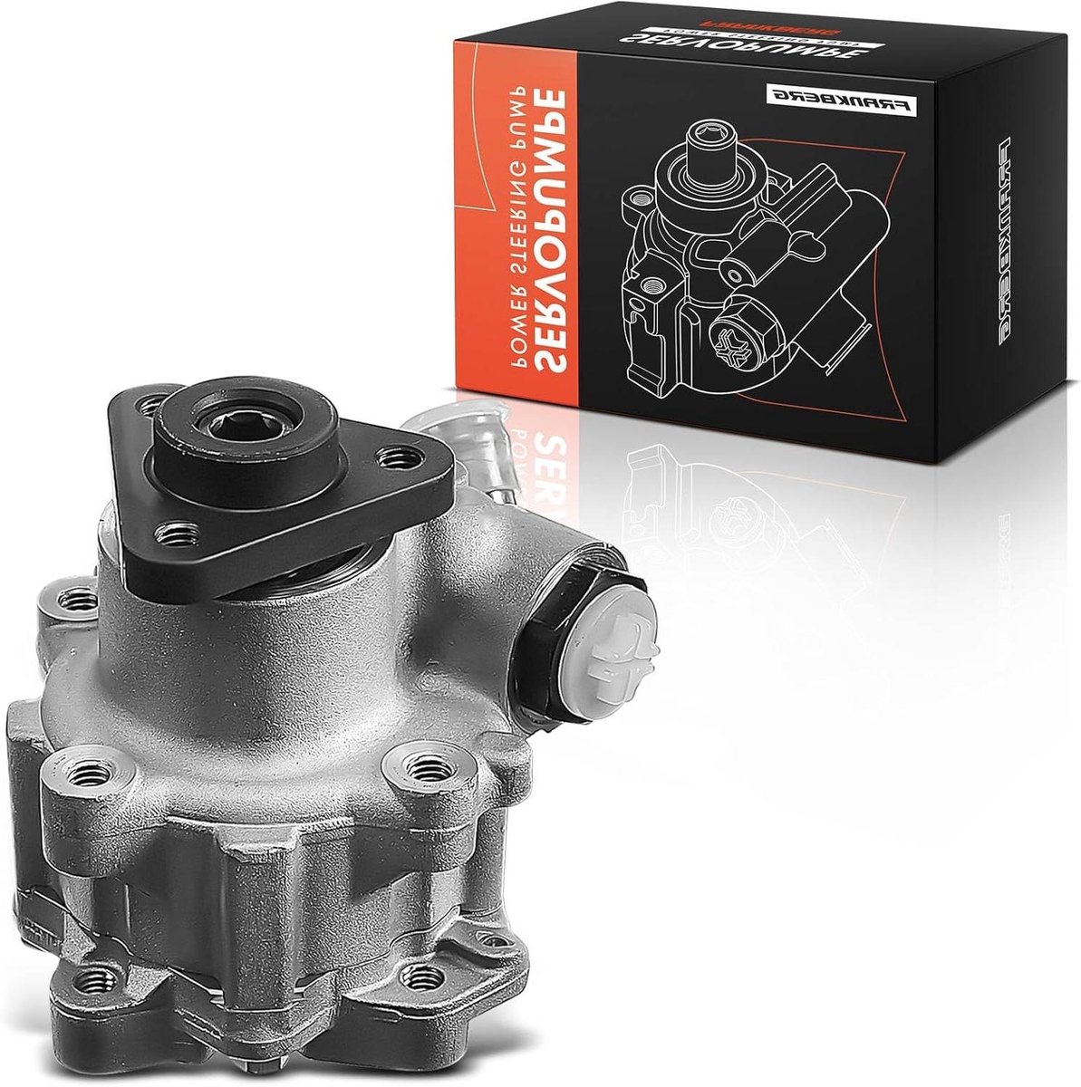 Stuurbekrachtigingspomp - Servopomp Auto - Soepel Sturen - Hydraulische Bedrijfsmodus - 90 bar Druk - null