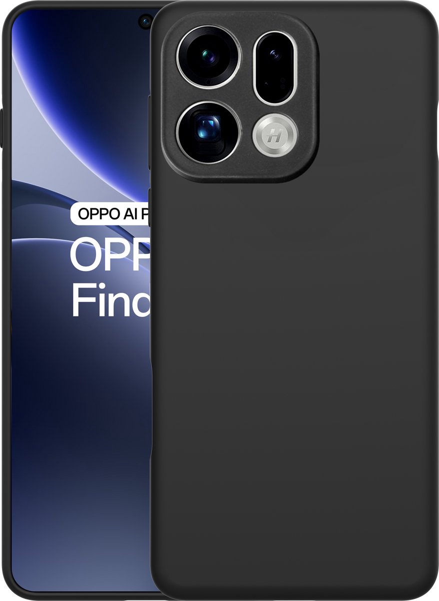 Just in Case Rugged Oppo Find X9 Back Cover Zwart