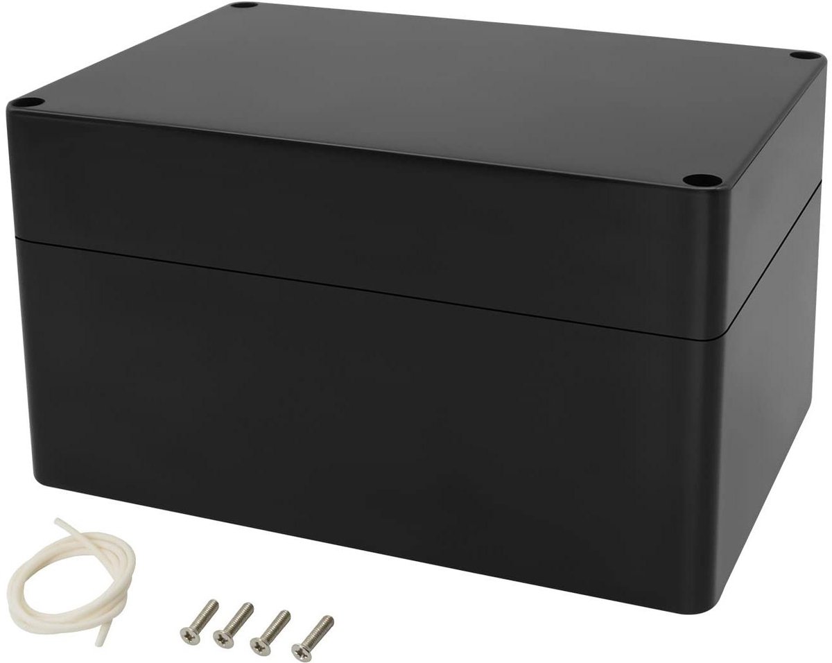 Project Box - Aansluitkast - Elektronica Beschermen - IP65 Waterdicht - 160 x 110 x 90 mm - Zwart