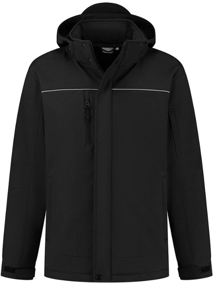 Santino Springfield Softshell Jas ZwartXL