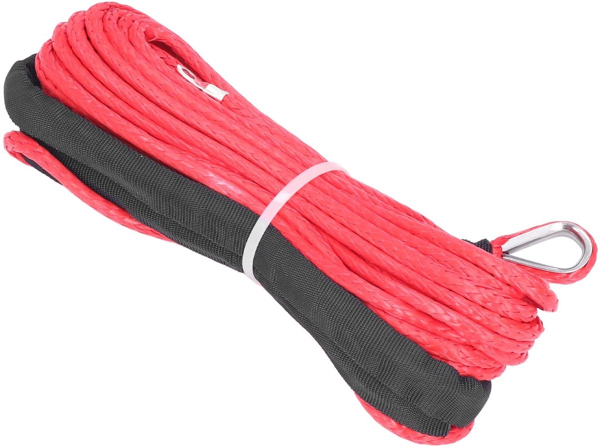 Store_9 - Auto Sleepkabel - Lier Kabel 4.8mm x 15m - Synthetische Vezel - Waterdicht - 5500lbs Breeksterkte