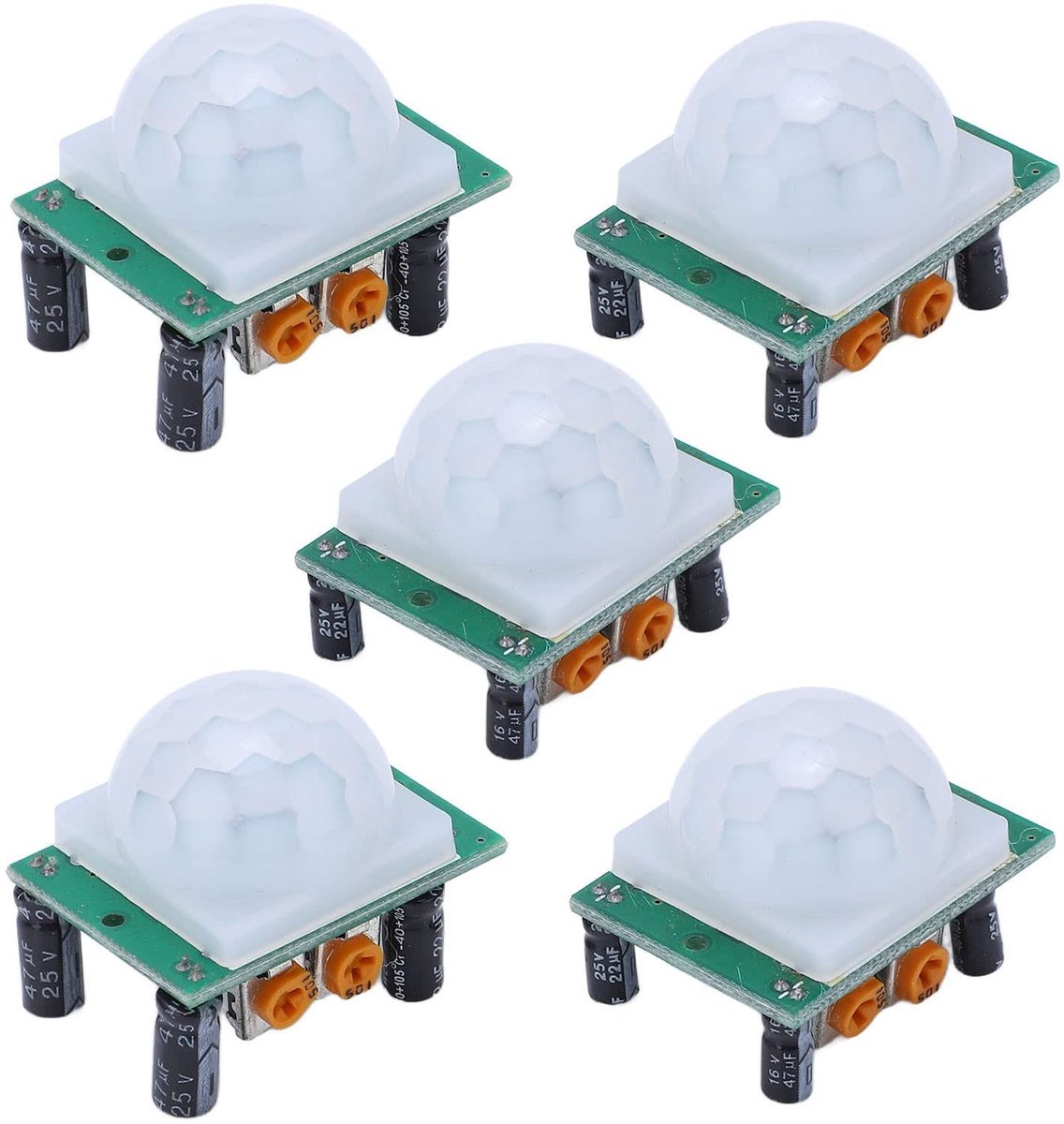 Dailygoods - Dailygoody - Sensor Module - Infrarood Bewegingssensor - Eenvoudig te installeren - Compact formaat - Alarmsysteem - Nauwkeurige inductie - Geschikt v