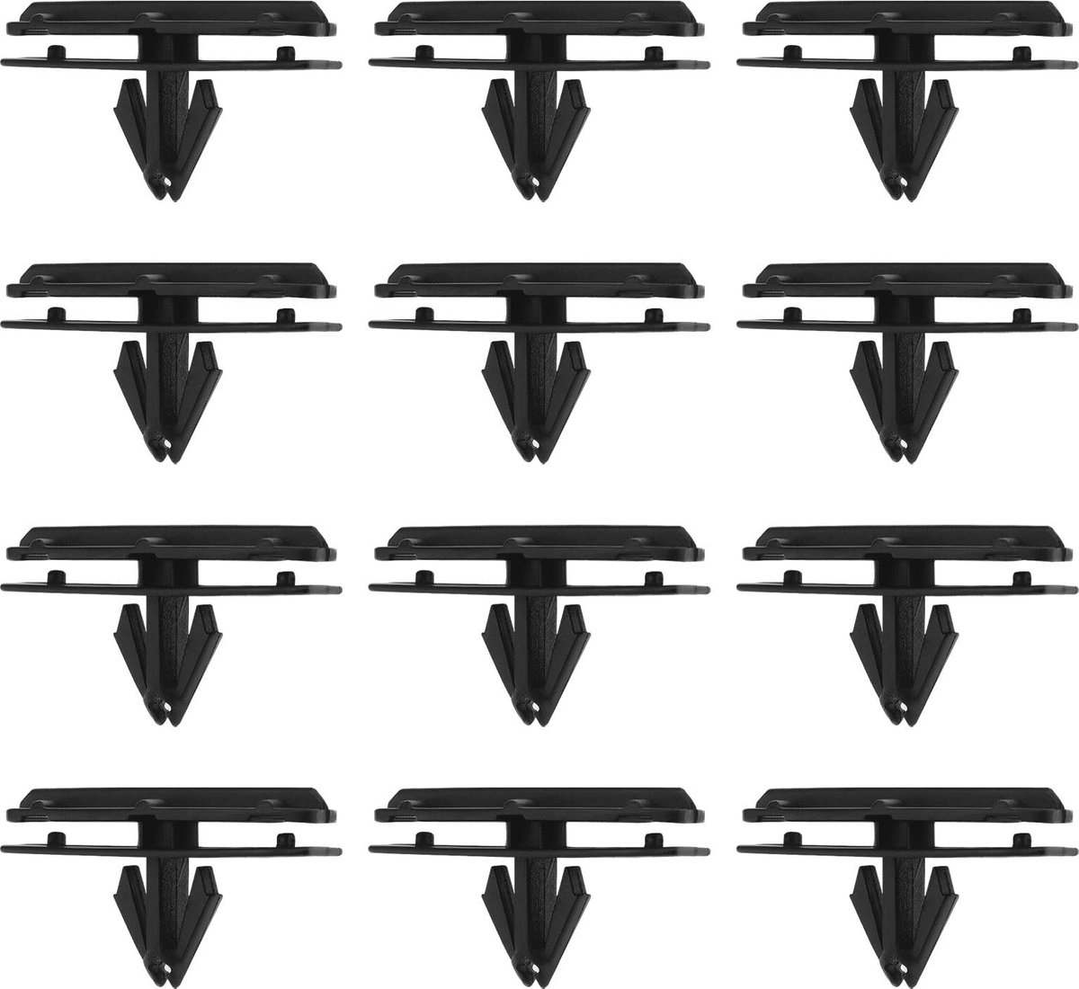 Dailygoody - Rocker Molding Retainer Clip - Auto-accessoires - Zwart - Fender Flare Clip - 50 stuks - Geschikt voor Jeep Wrangler JK en Unlimited
