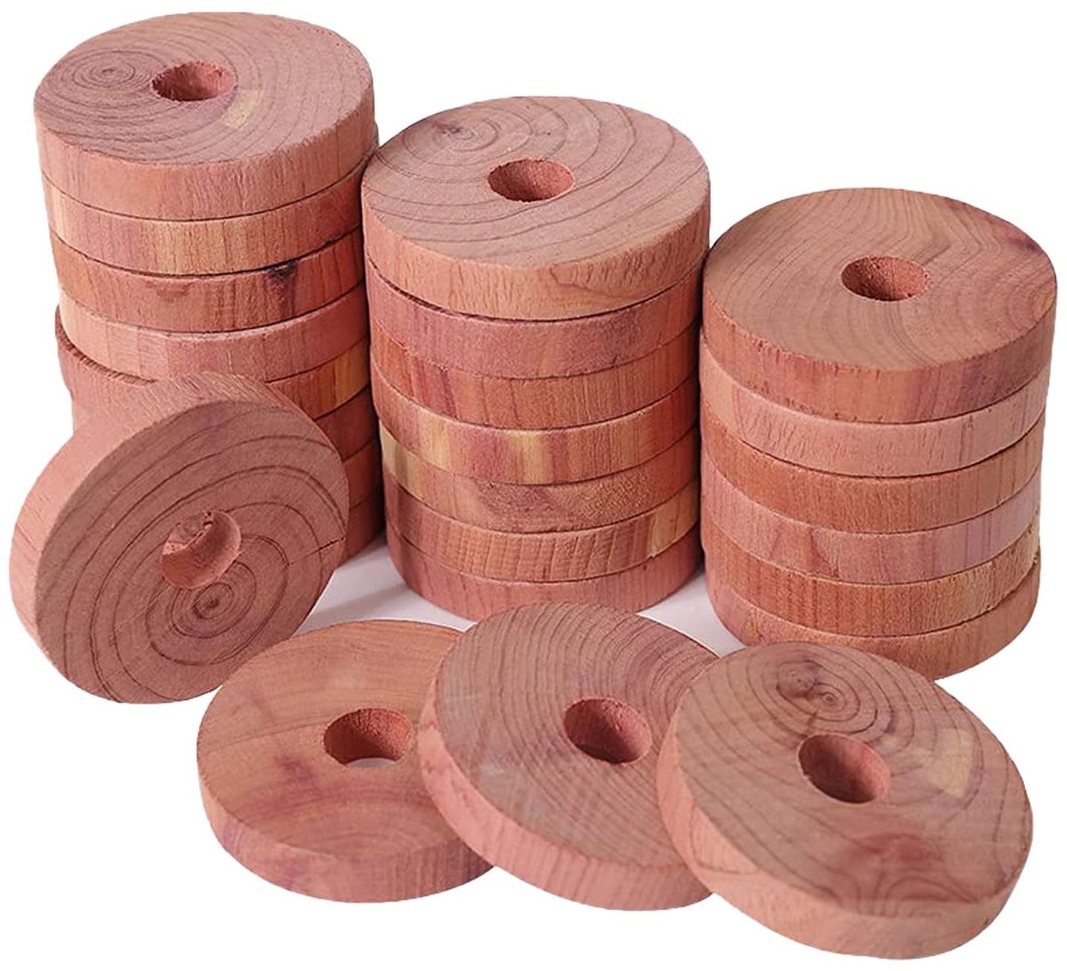 Dailygoods - Dailygoody - Cederhout - Natuurlijke mottenbescherming - 100% natuurlijk product - Ideaal voor kledingkasten - Effectieve mottenval - Geschikt voor vo