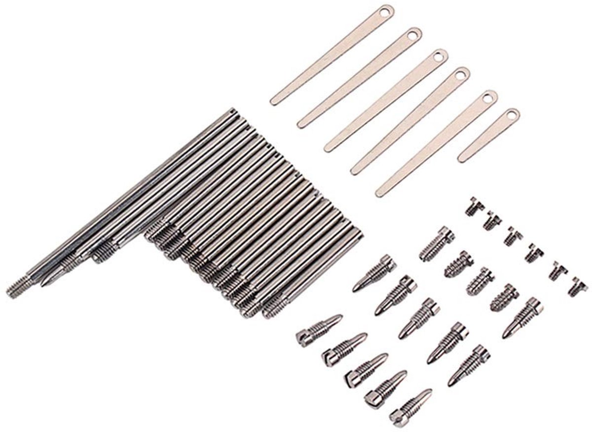 Dailygoods - Dailygoody - Oude Saxofoon Reparatieonderdelen - Schroeven en Veren Kit - Duurzaam en eenvoudig te installeren - Geschikt voor Altsaxofoon - Hoogwaard..