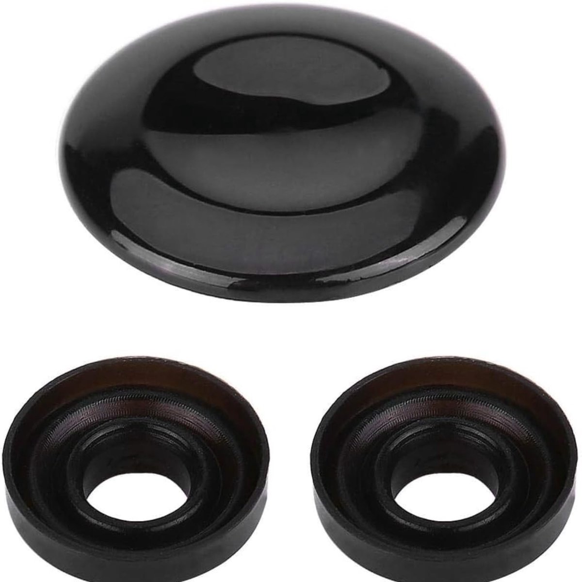 Dailygoody - Joystick Center Button Cover - MMI Reparatieset - Zwart - Audi A4 A5 A6 Q5 Q7 - Perfecte pasvorm - Hoogwaardige kwaliteit - Geschikt voor
