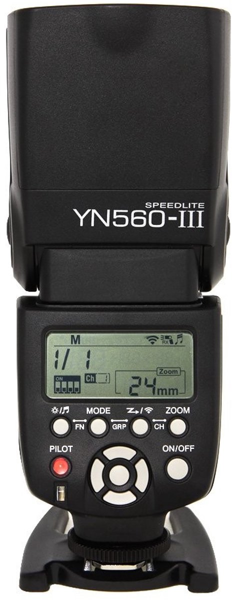 Dailygoody - 2,4 GHz Flitser - Professioneel en krachtig - Geschikt voor Canon en Nikon - Creatieve fotografie - Inclusief trigger