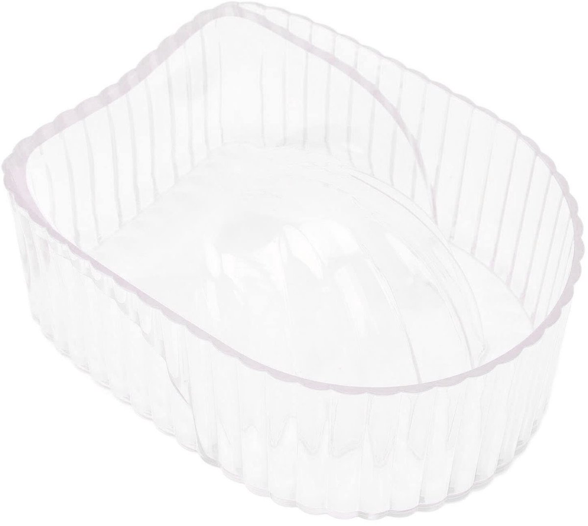 Dailygoody - Nagel Soaking Bowl - Hand Soaking Bowl - Geïntegreerd ontwerp voor optimale verzorging - Transparant - Manicure Spa Tool - Geschikt voor