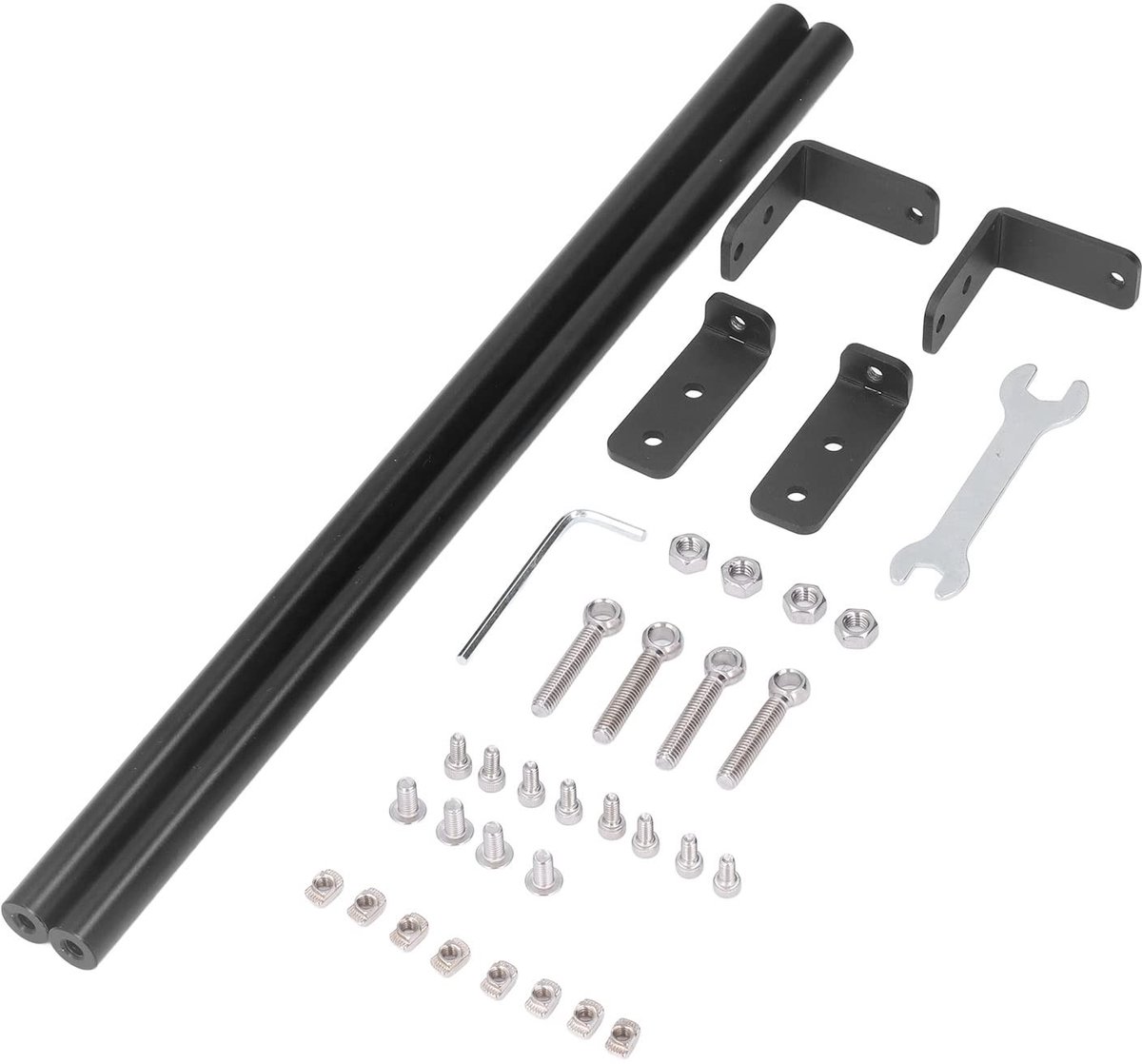 Dailygoody - Steunstangset - Upgrade 3D-printeronderdelen - Corrosiebestendig - Geschikt voor Ender 3 V2 - DIY 3D-printeraccessoires - Voor Ender 3 Pr
