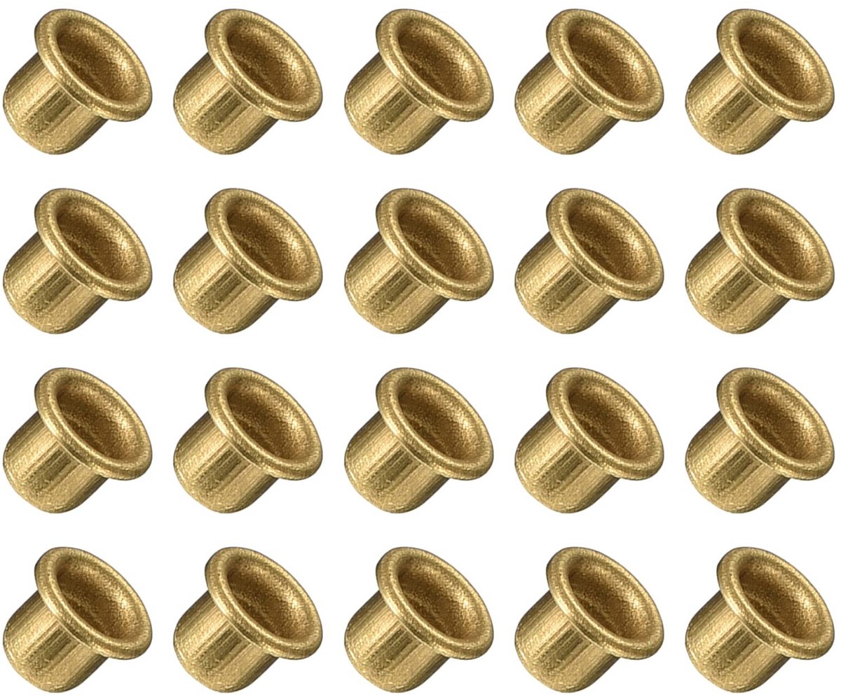 Dailygoods - Koper Holle Klinkmoeren voor PCB-platen (5x5mm) - 200 stuks