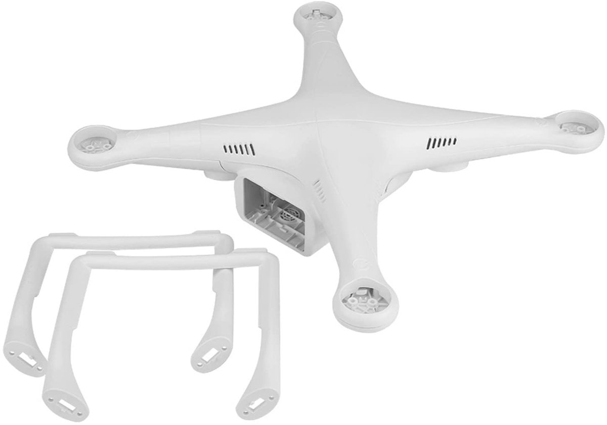 Dailygoods - Dailygoody - Drone Body Shell Frame - Landingsgestellen - Professionele Quadcopter - Bescherming voor Camera - 2 Stuks - Geschikt voor Phantom 3