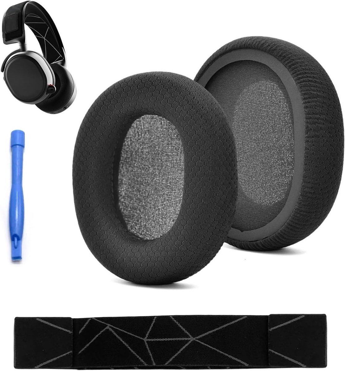 Vervangende oorkussens voor gamingheadsets, comfortabel en duurzaam, ideaal voor audiofreaks