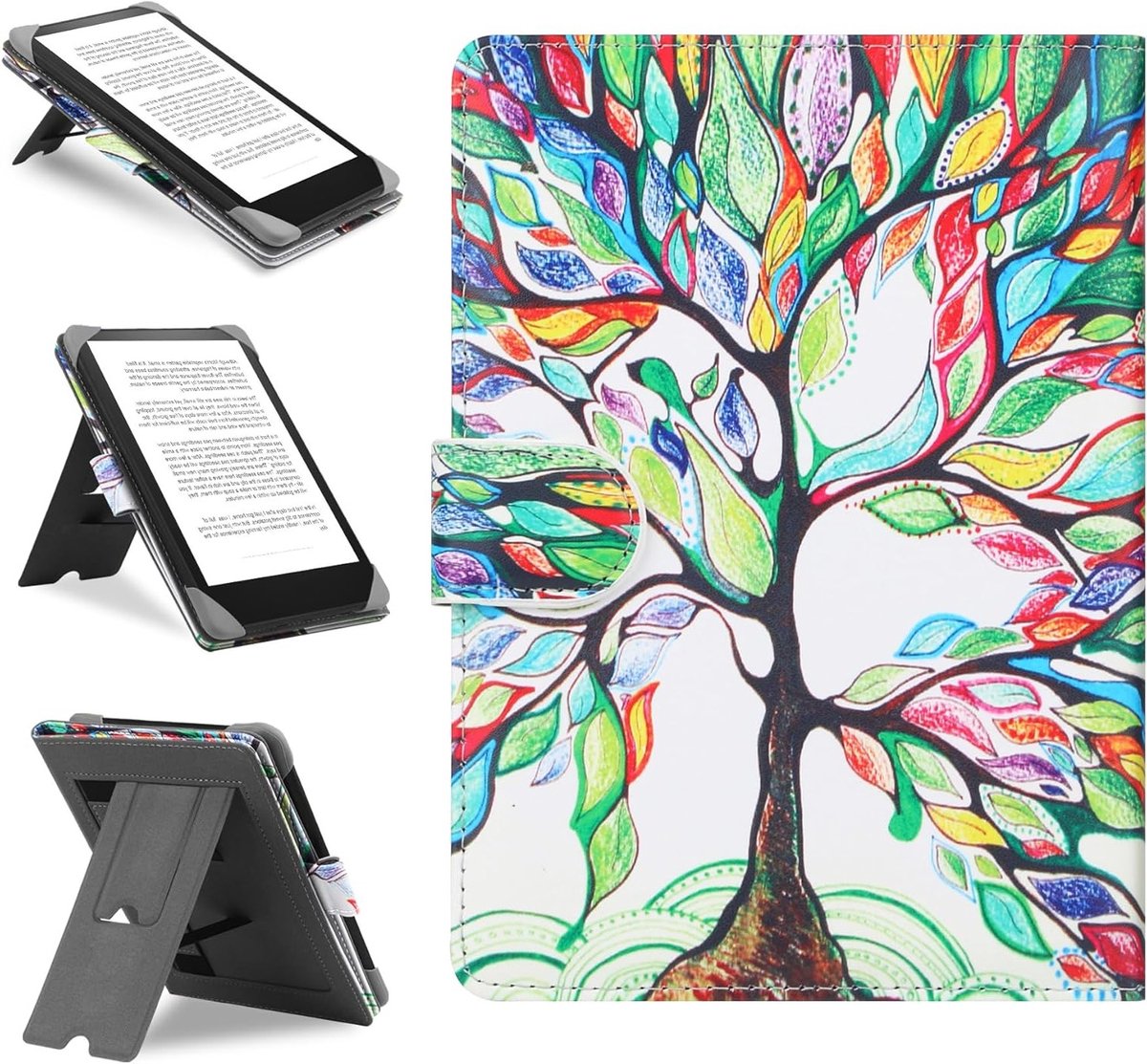 Universele E-reader Hoes voor 6.8 inch en 7 inch, Compatibel met Pocketbook, Tolino, Sony, Kindle en Kobo, Bescherming en Stijl voor E-Book Readers – foto 6